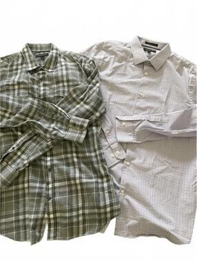 Banana Republic Dress Shirts Bundle of 2  Men's Large Casual